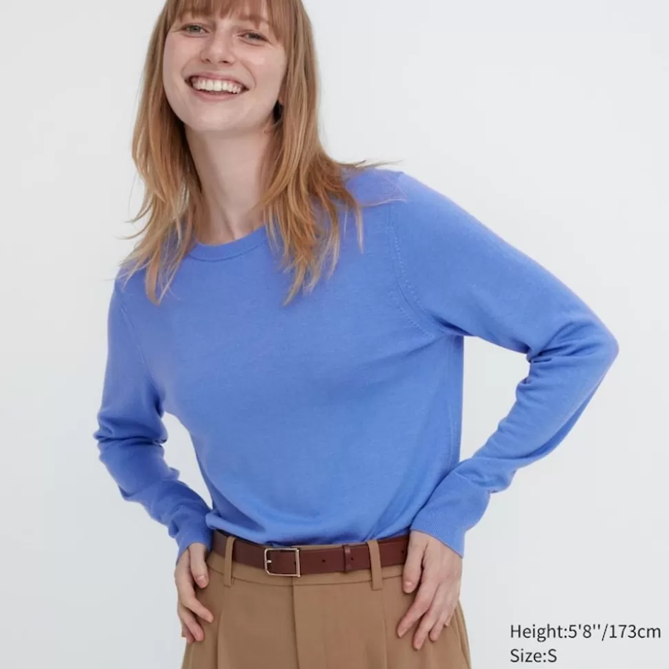 UNIQLO Pullover & Strickjacken*100 % Extra Feine Merinowolle Pullover