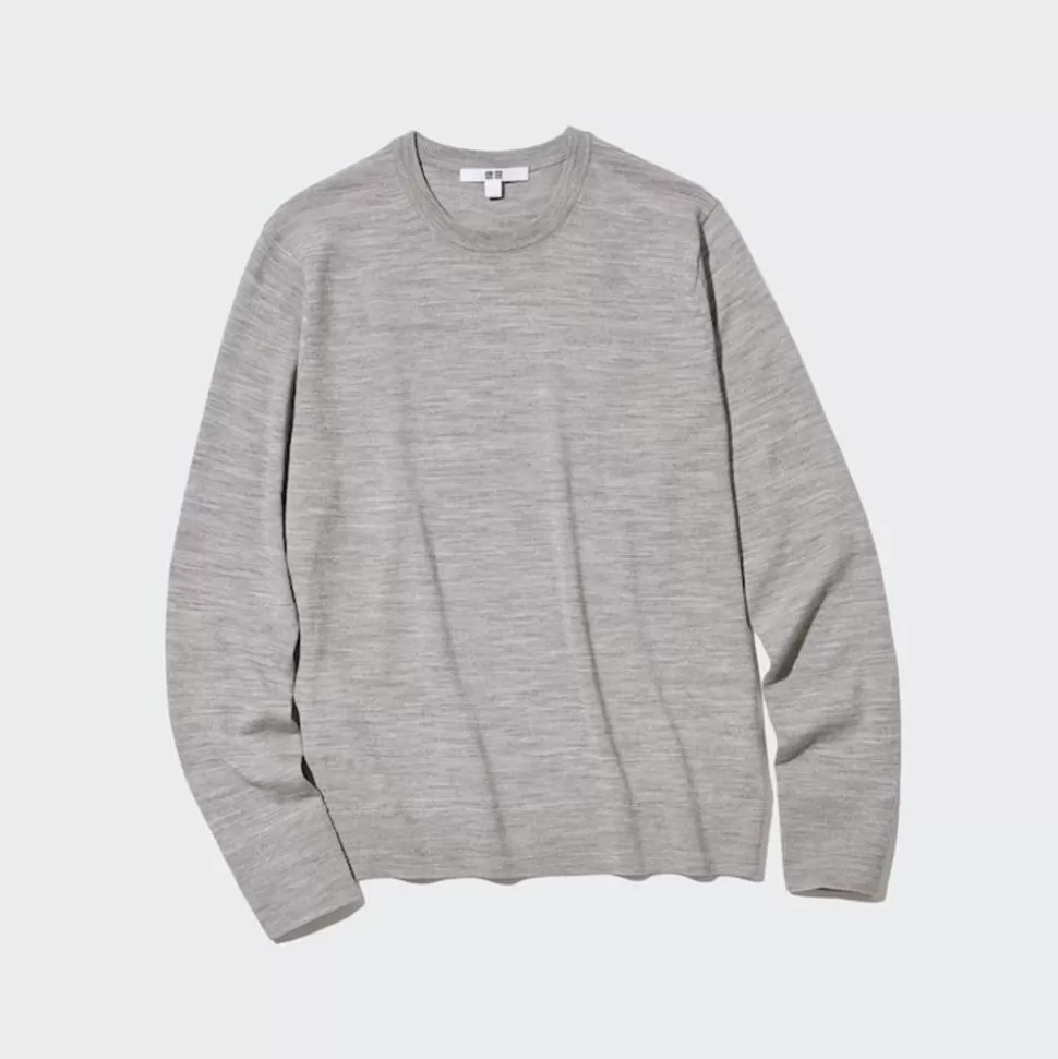 UNIQLO Pullover & Strickjacken*100 % Extra Feine Merinowolle Pullover
