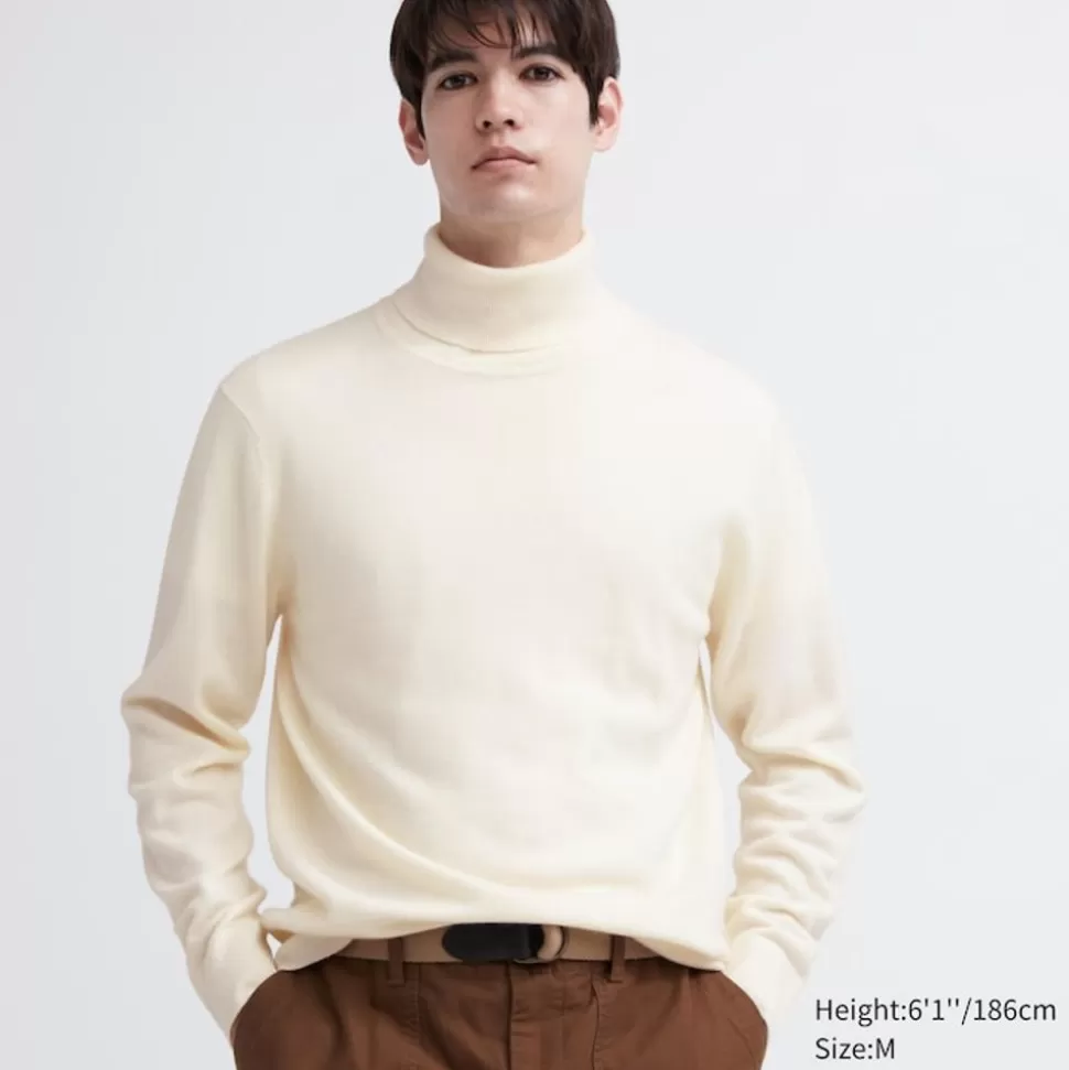 UNIQLO Pullover & Strickjacken*100 % Kaschmir Rollkragenpullover