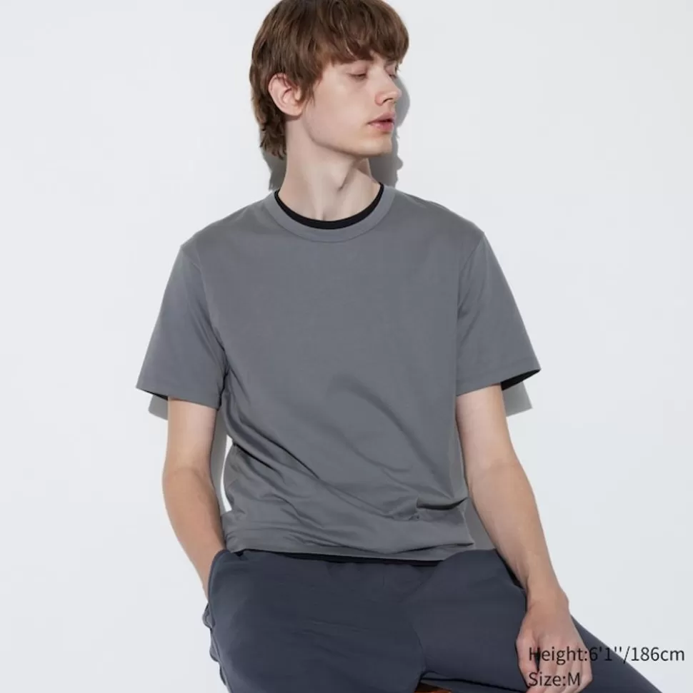 UNIQLO T-Shirts & Oberteile*Airism Baumwolle T-Shirt