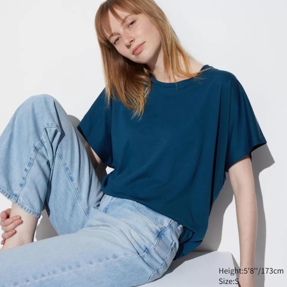 UNIQLO T-Shirts & Oberteile*Airism Drape T-Shirt