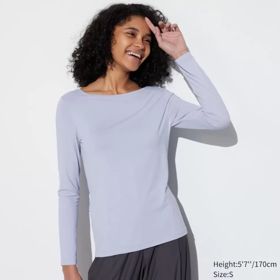 UNIQLO T-Shirts & Oberteile*Airism Langarmshirt Mit Uv-Schutz