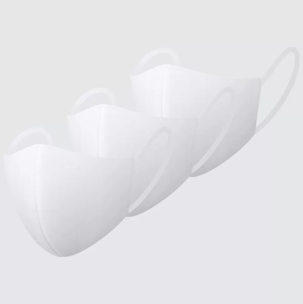 UNIQLO Accessoires & Taschen*Airism Maske (3Er-Set, Saison 2021)