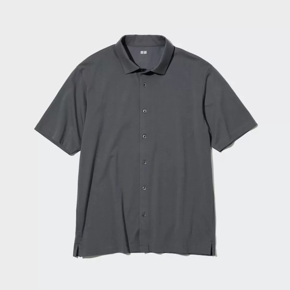 UNIQLO Poloshirts*Airism Poloshirt Mit Knopfleiste