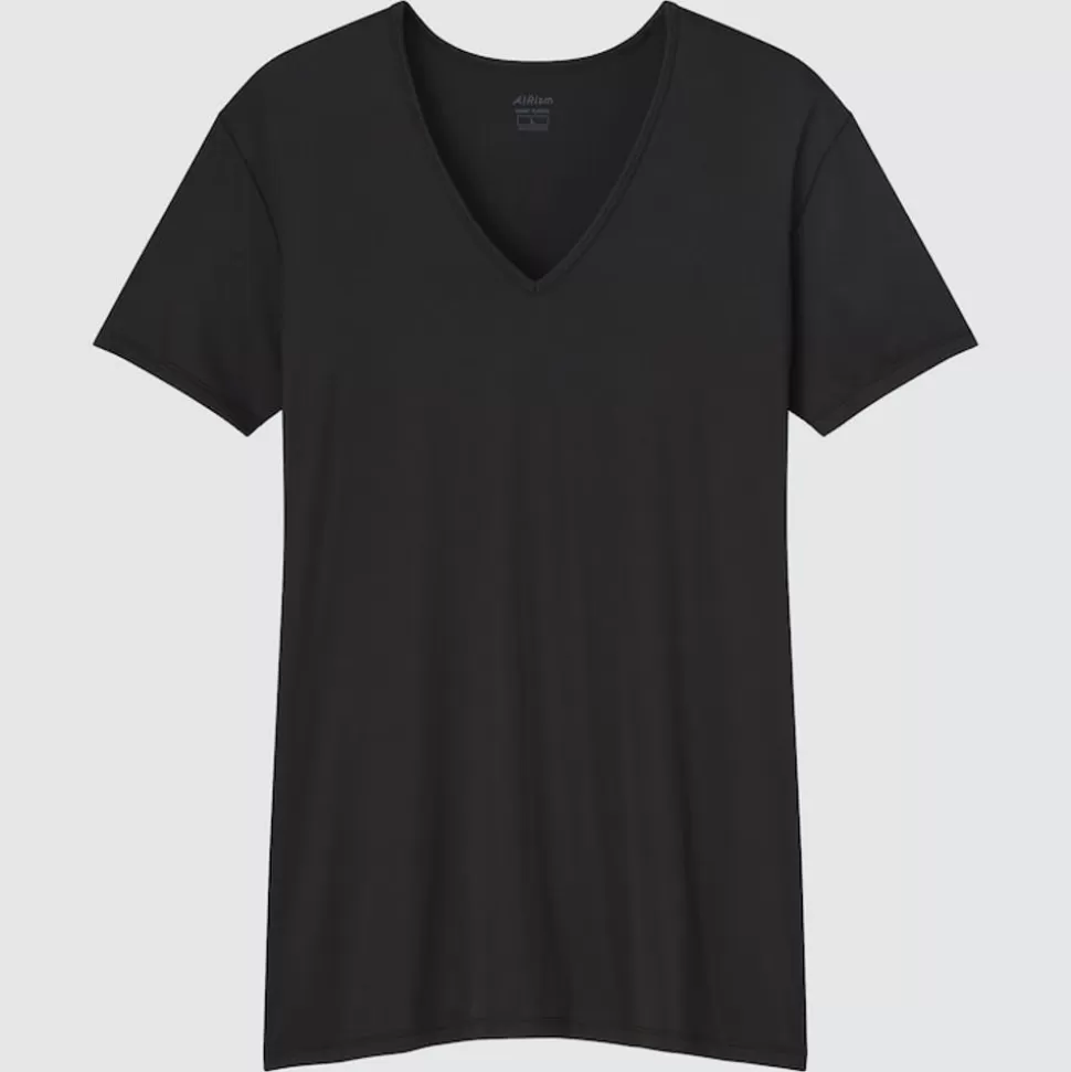 UNIQLO T-Shirts & Oberteile*Airism T-Shirt Mit V-Ausschnitt