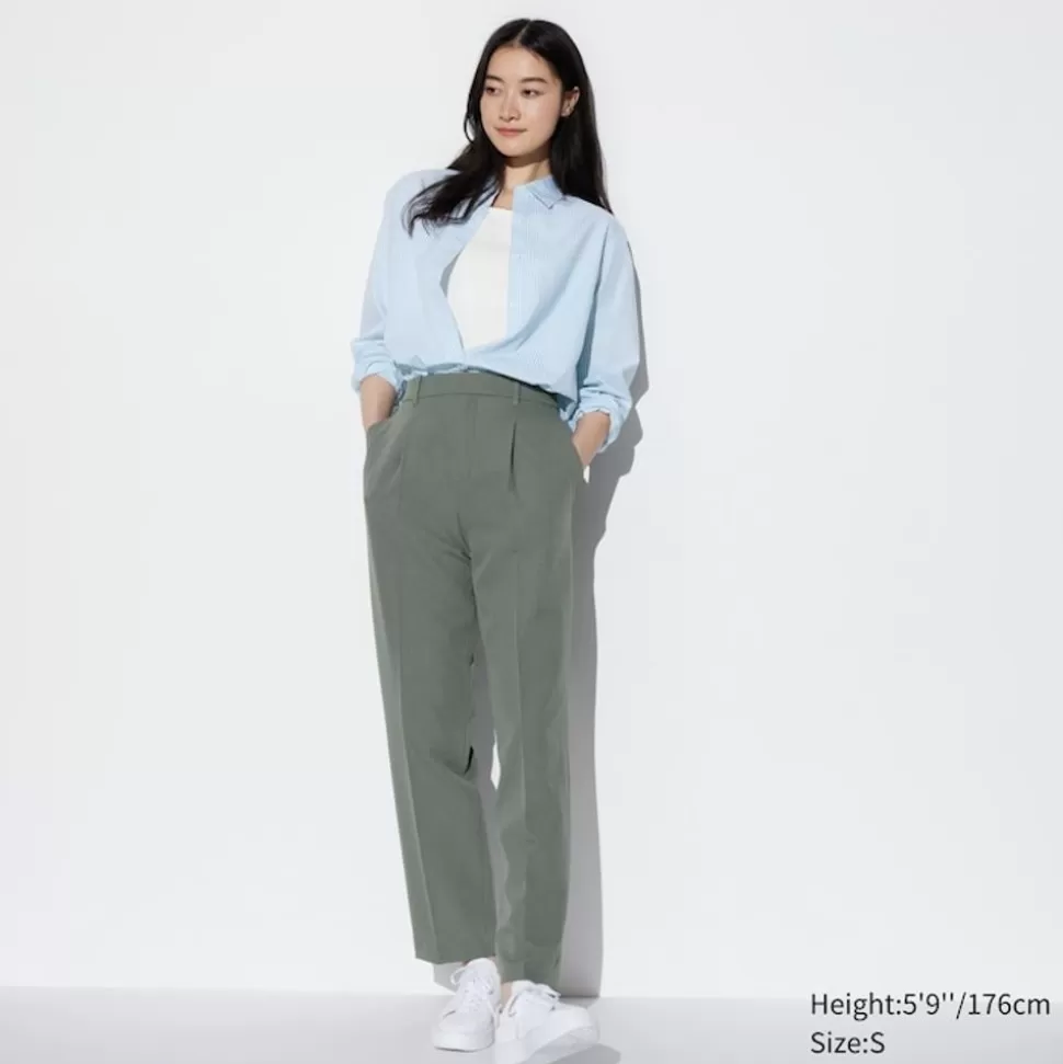 UNIQLO Hosen, Leggings & Jogginghosen*Airsense Bundfaltenhose (Lang)