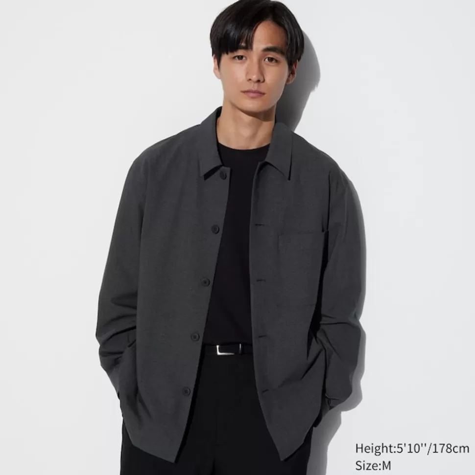 UNIQLO Mäntel, Jacken, Parka & Westen*Airsense Hemdjacke (Wolloptik)