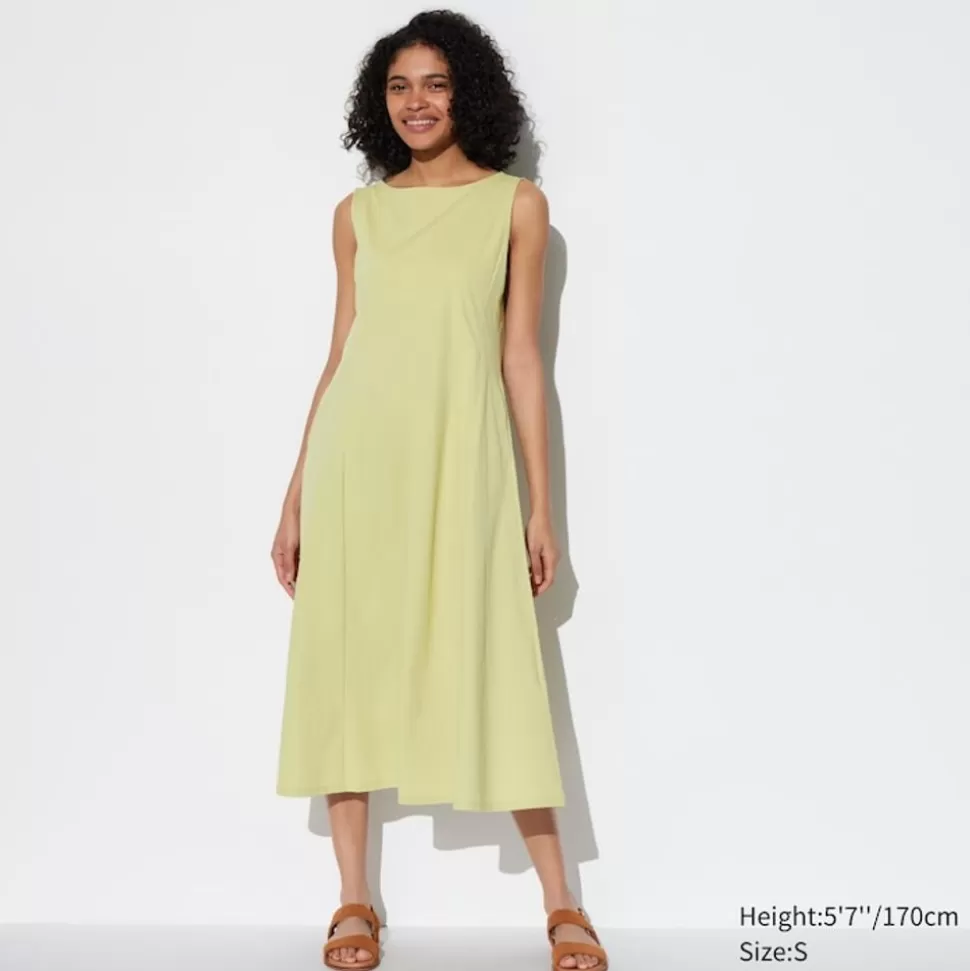 armelloses_ultra_stretch_airism_kleid_4.webp UNIQLO Kleider, Jumpsuits & Overalls*Armelloses Ultra Stretch Airism Kleid