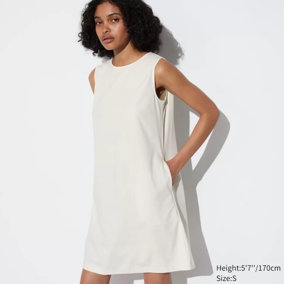 UNIQLO Kleider, Jumpsuits & Overalls*Armelloses Ultra Stretch Airism Minikleid