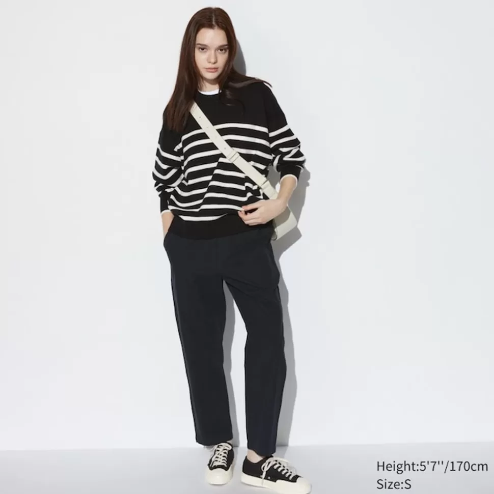 UNIQLO Hosen, Leggings & Jogginghosen*Baumwolle Hose In 7/8-Lange (Relaxed Fit)