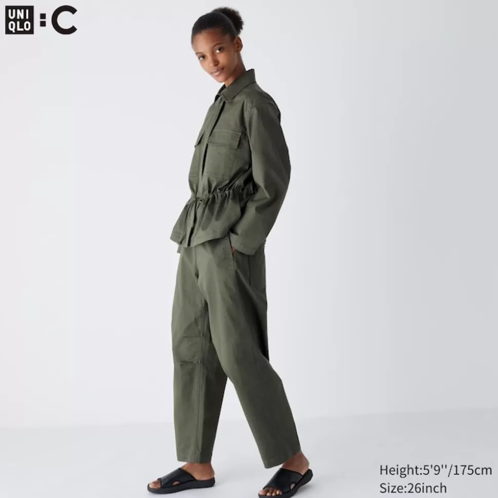 UNIQLO Hosen, Leggings & Jogginghosen*Baumwolle Hose (Wide Fit)
