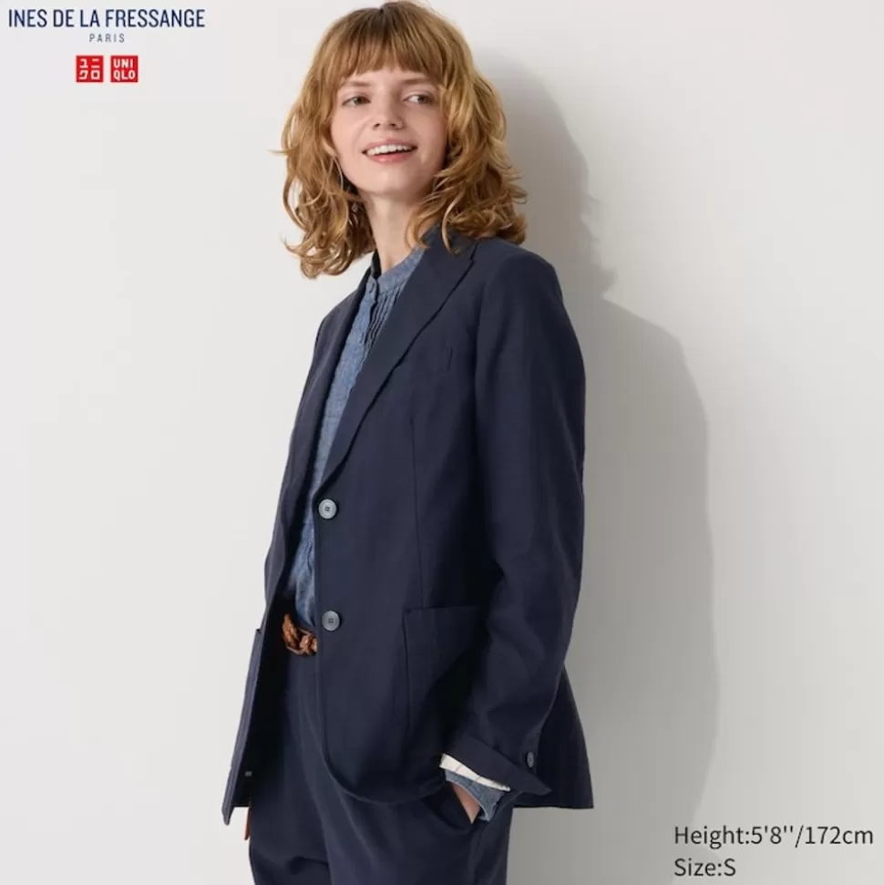 UNIQLO Mäntel, Jacken, Parka & Westen*Baumwolle Leinen Blazer