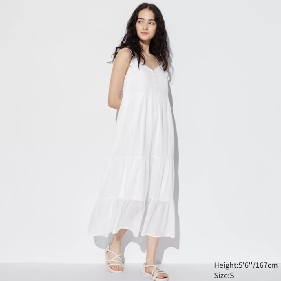UNIQLO Kleider, Jumpsuits & Overalls*Baumwolle Tragerkleid