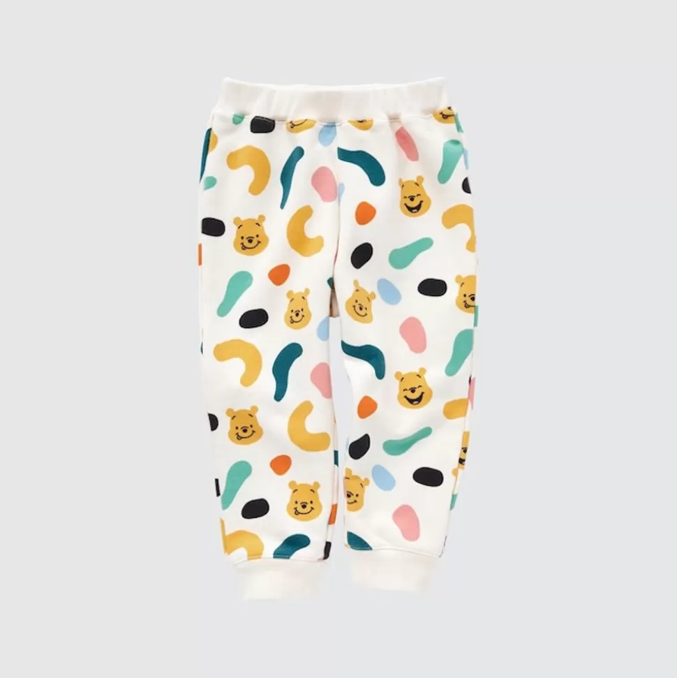 UNIQLO Leggings*Bring A Smile With Disney Ut Bedruckte Jogginghose Grauweis