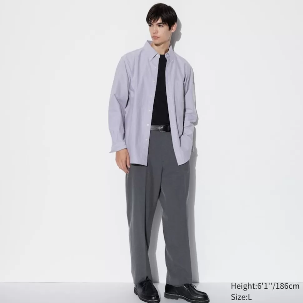 UNIQLO Hosen, Chinos & Jogginghosen*Bundfaltenhose (Wide Fit)