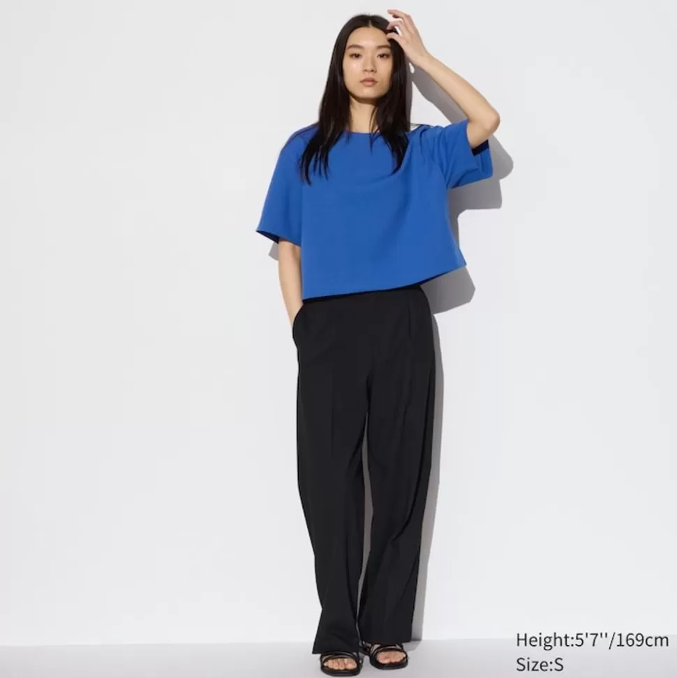 UNIQLO Hosen, Leggings & Jogginghosen*Bundfaltenhose (Wide Fit)