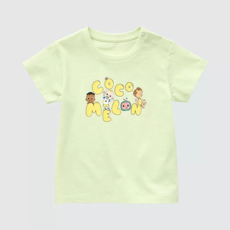 UNIQLO T-Shirts & Oberteile*Cocomelon Ut Bedrucktes T-Shirt Grun