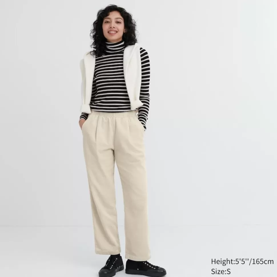 UNIQLO Loungewear & Pyjamas*Cord Hose In 7/8-Lange (Relaxed Fit)