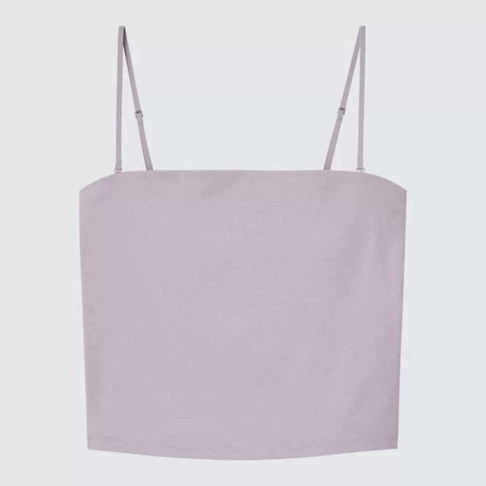 UNIQLO T-Shirts & Oberteile*Cropped Airism Baumwolle Bh-Schlauchtop