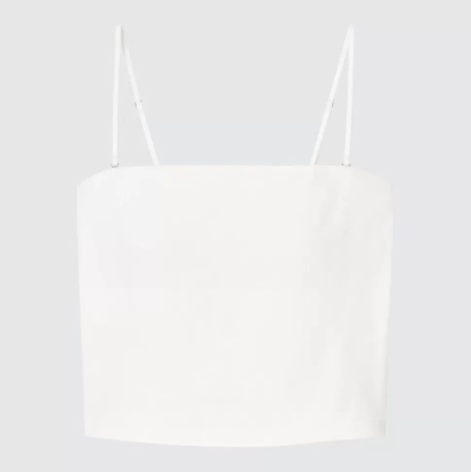 UNIQLO T-Shirts & Oberteile*Cropped Airism Baumwolle Bh-Schlauchtop