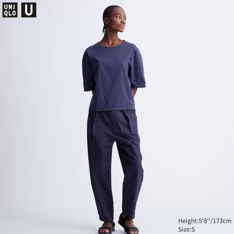 UNIQLO Hosen, Leggings & Jogginghosen*Cropped Parachute Hose (Lang)