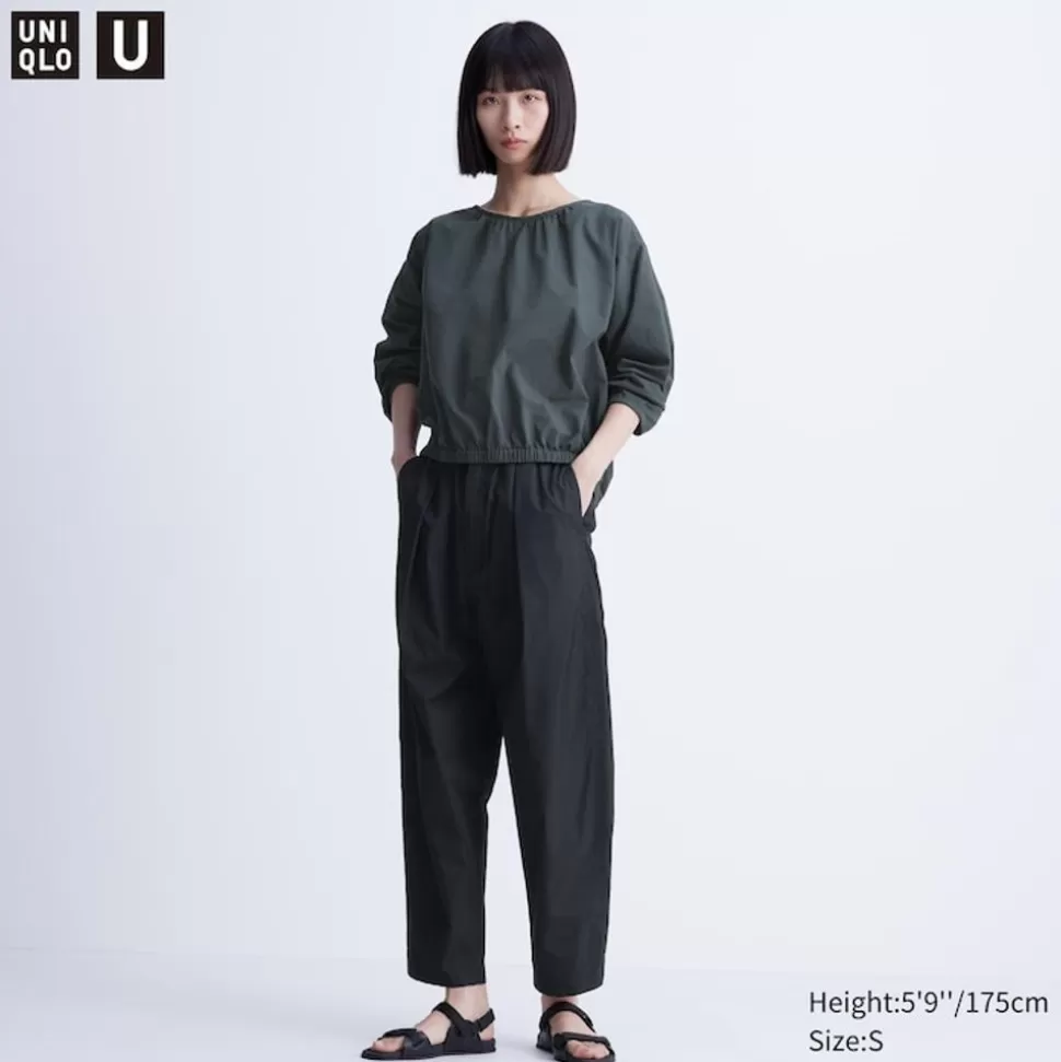 UNIQLO Hosen, Leggings & Jogginghosen*Cropped Parachute Hose (Lang)
