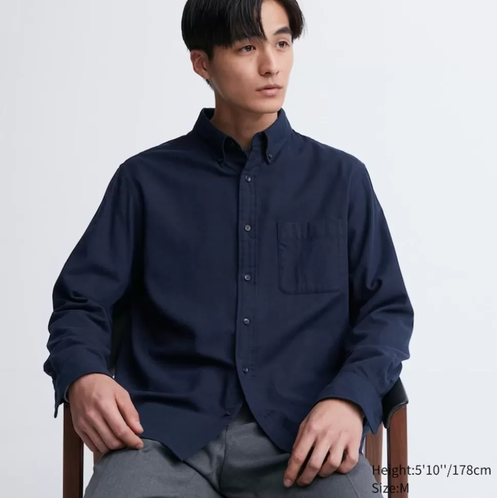 flanell_langarm_hemd_4.webp UNIQLO Hemden*Flanell Langarm Hemd