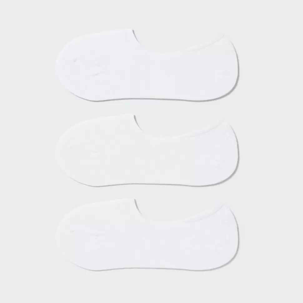 UNIQLO Socken, Strumpfhosen & Leggings*Fuslinge (3 Paar) Weis