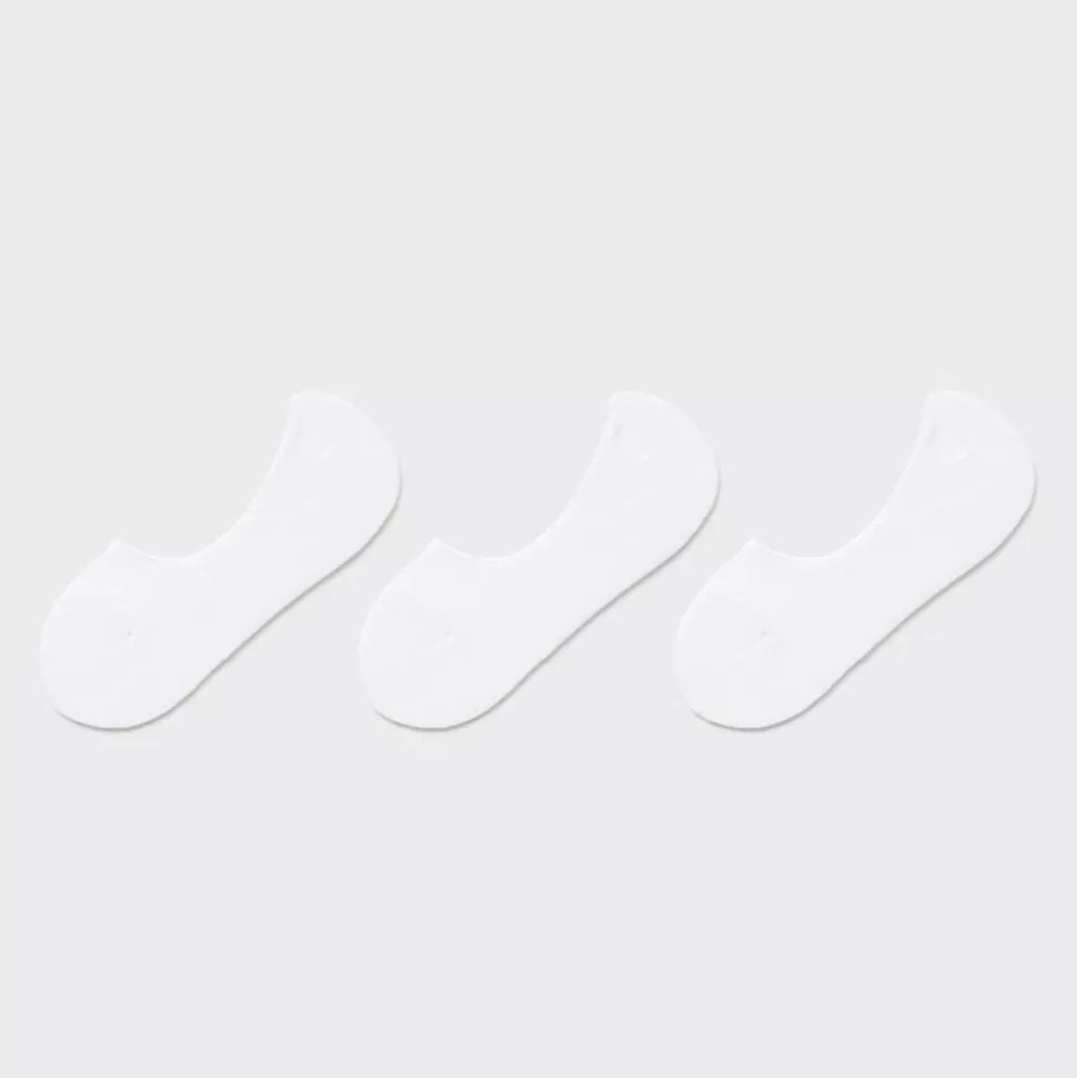 UNIQLO Socken, Strumpfhosen & Leggings*Gefutterte Fuslinge (3 Paar) Weis