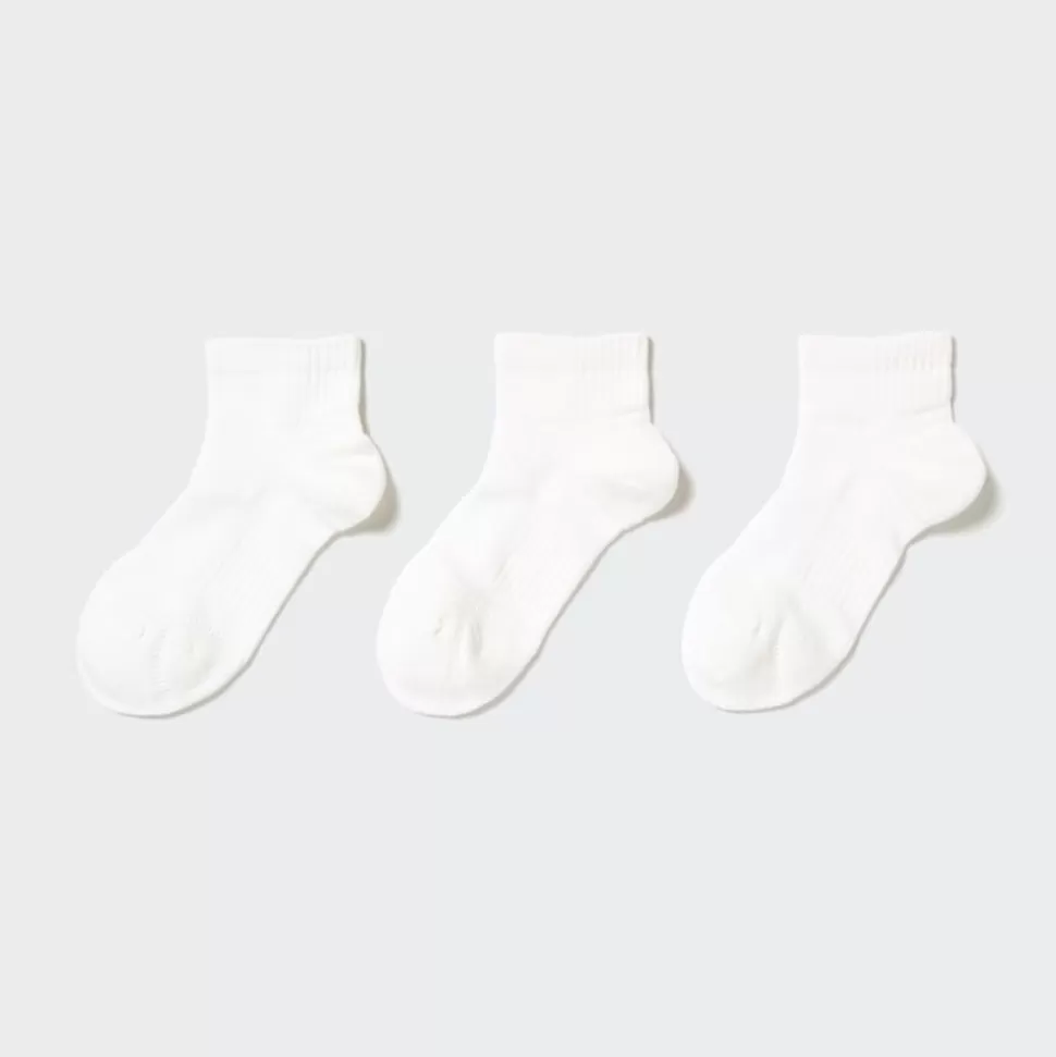 UNIQLO Socken, Strumpfhosen & Leggings*Gefutterte Kurze Sportsocken (3 Paar)