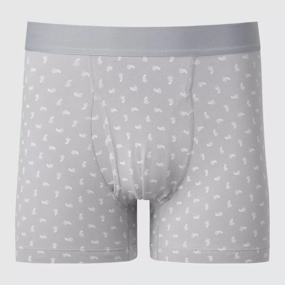 UNIQLO Unterwäsche*Gemusterte Baumwolle Unterhose