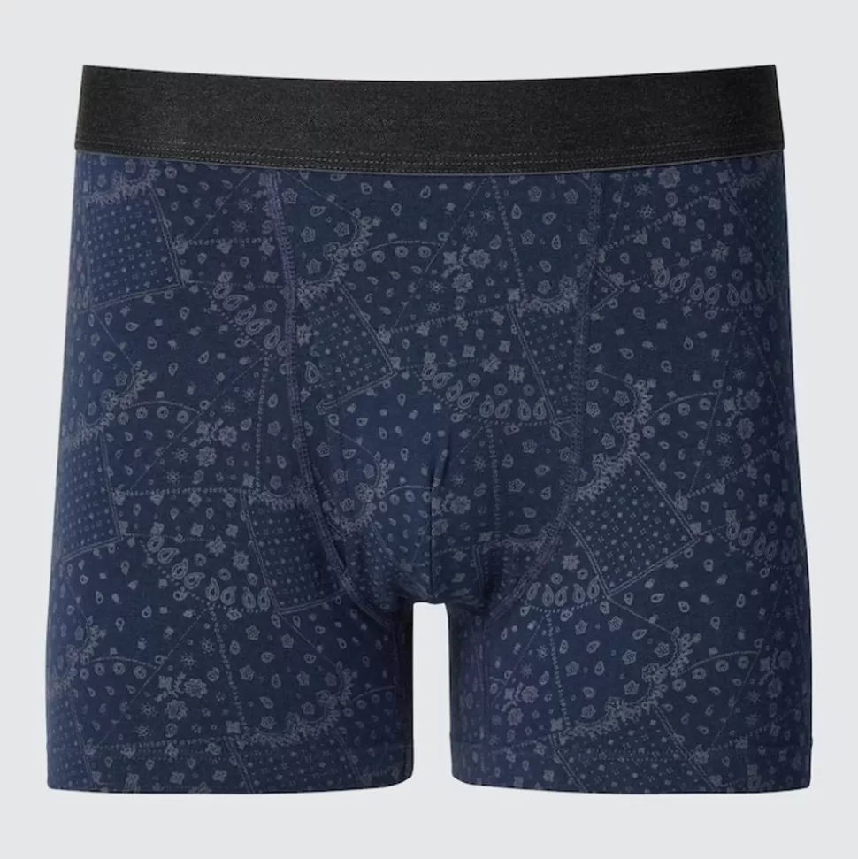 UNIQLO Unterwäsche*Gemusterte Baumwolle Unterhose