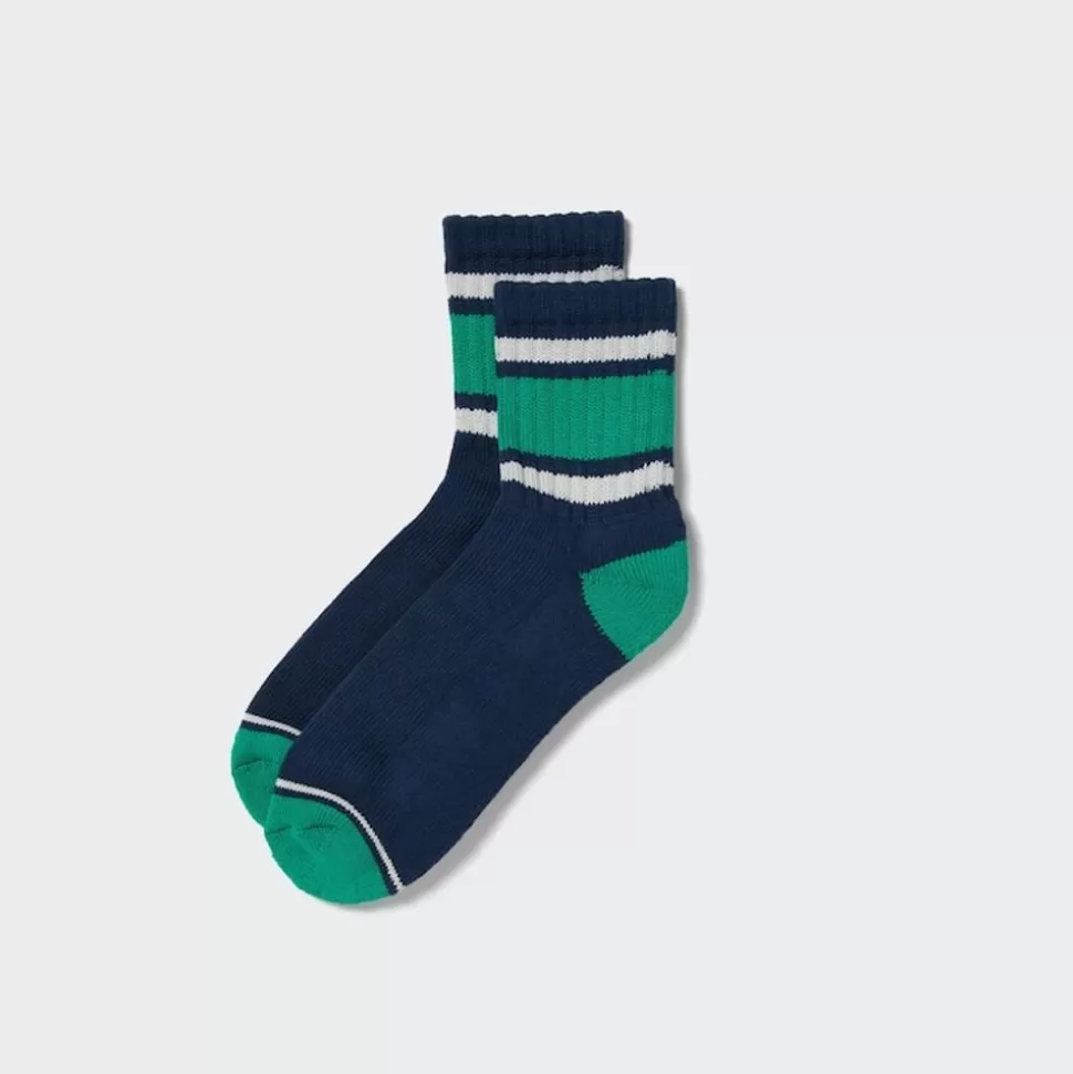 gemusterte_gefutterte_halbsocken_3.webp UNIQLO Socken*Gemusterte Gefutterte Halbsocken