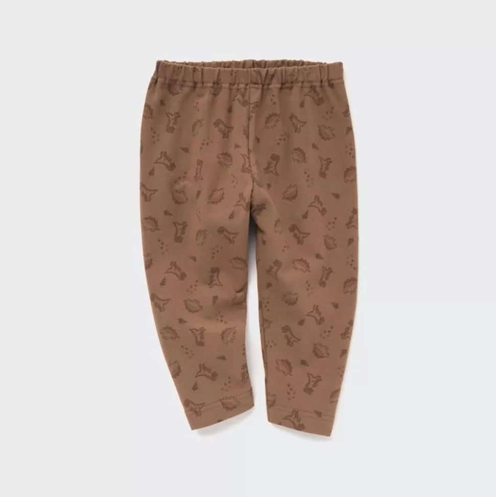 UNIQLO Leggings*Gemusterte Leggings (Relaxed Fit) Braun