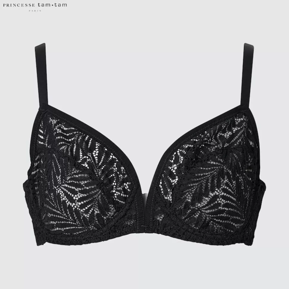 UNIQLO Bhs & Unterwäsche*Gemusterter Bh Mit Spitze