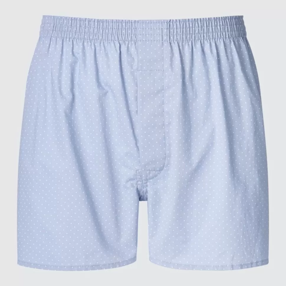 UNIQLO Unterwäsche*Gepunktete Boxershorts Blau