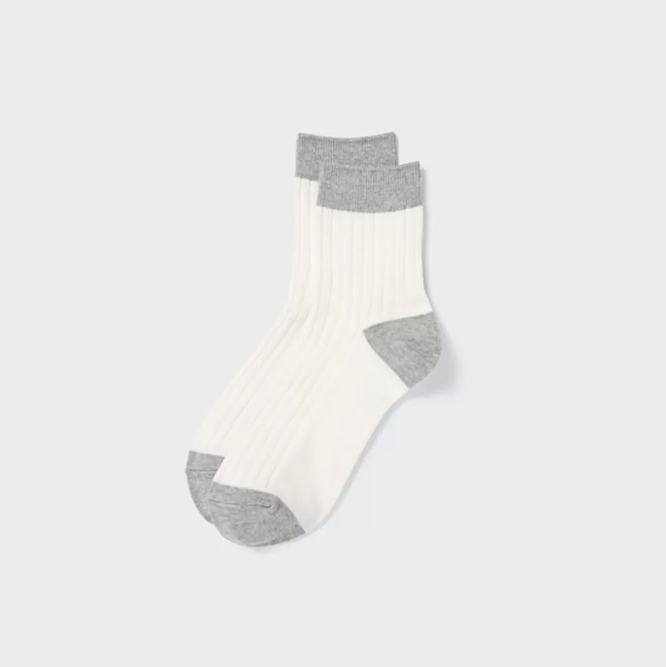 UNIQLO Socken*Gerippte Halbsocken