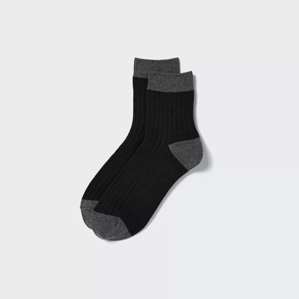 UNIQLO Socken*Gerippte Halbsocken