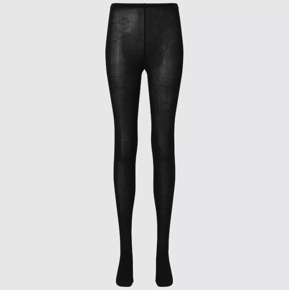 UNIQLO Socken, Strumpfhosen & Leggings*Gerippte Heattech Thermo Strumpfhose