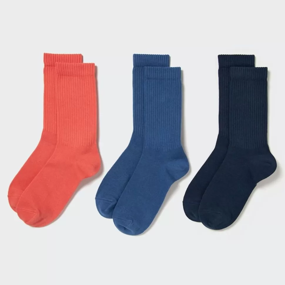 UNIQLO Socken, Strumpfhosen & Leggings*Gerippte Socken (3 Paar)