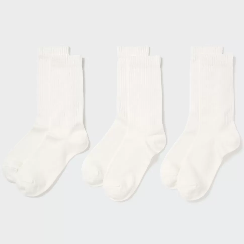 UNIQLO Socken, Strumpfhosen & Leggings*Gerippte Socken (3 Paar)