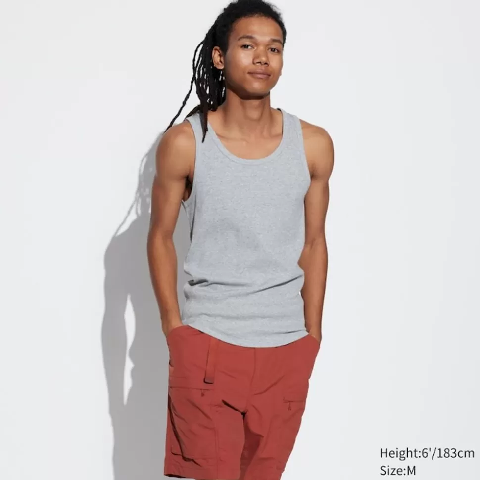 UNIQLO T-Shirts & Oberteile*Geripptes Dry Colour Unterhemd