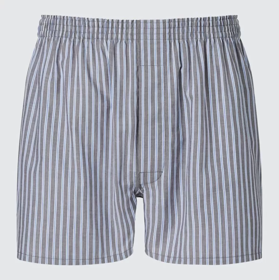UNIQLO Unterwäsche*Gestreifte Boxershorts Blau