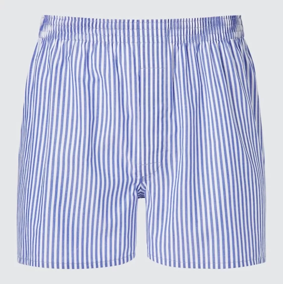 UNIQLO Unterwäsche*Gestreifte Boxershorts Blau