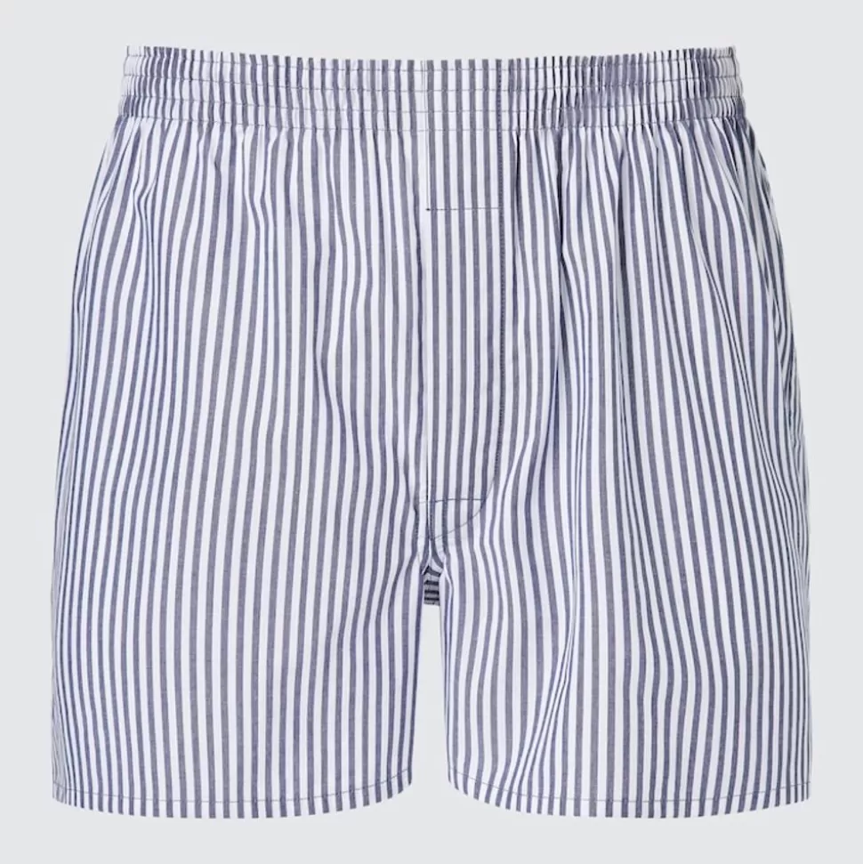 UNIQLO Unterwäsche*Gestreifte Boxershorts Blau