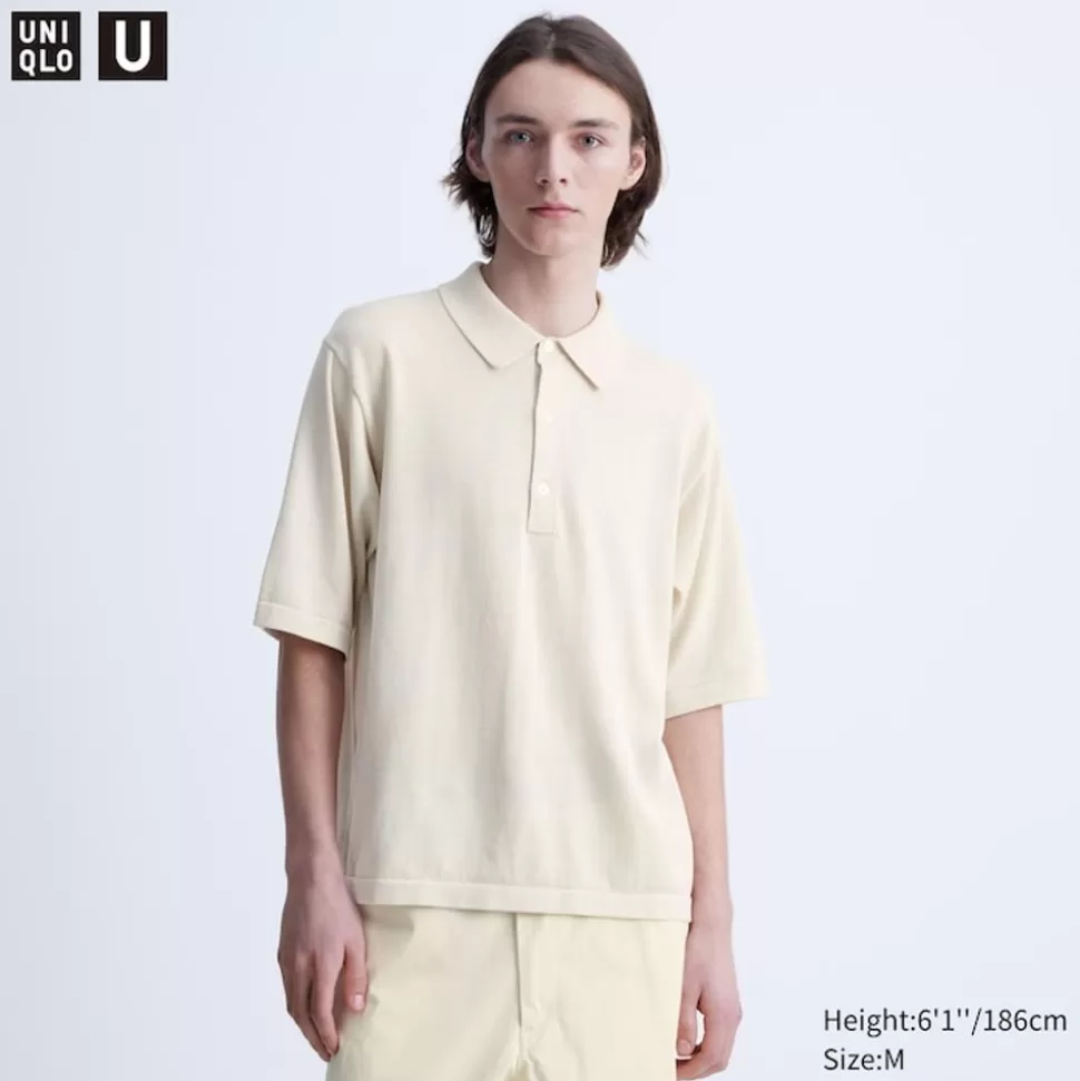 UNIQLO Pullover & Strickjacken*Gestricktes Poloshirt