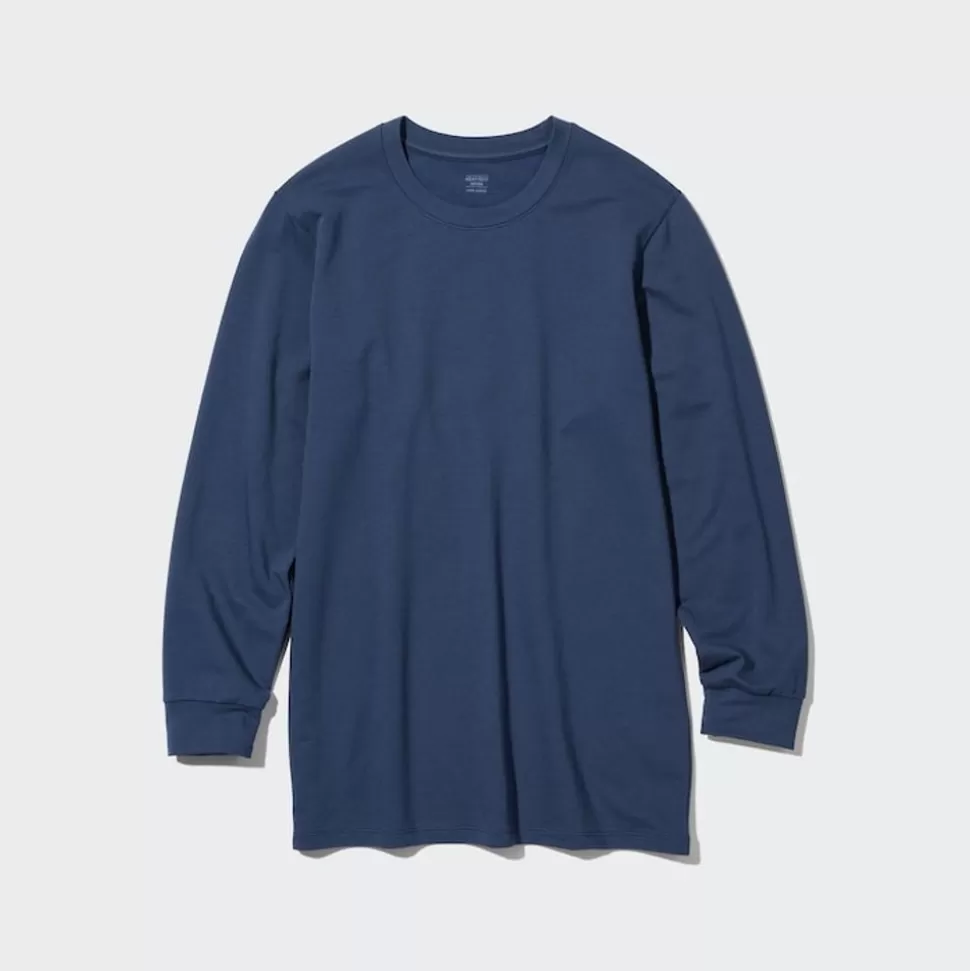 UNIQLO T-Shirts & Oberteile*Heattech Extra Warm Baumwolle Thermo Langarmshirt