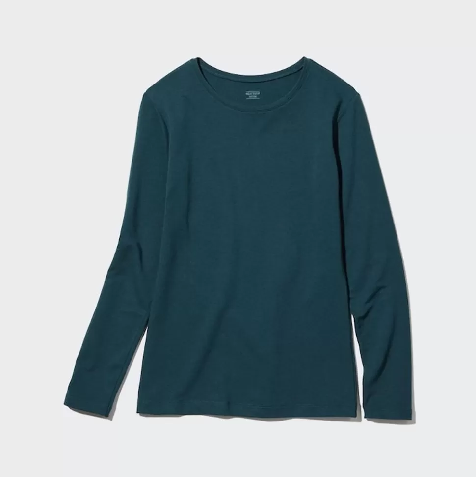 UNIQLO T-Shirts & Oberteile*Heattech Extra Warm Baumwolle Thermo Langarmshirt