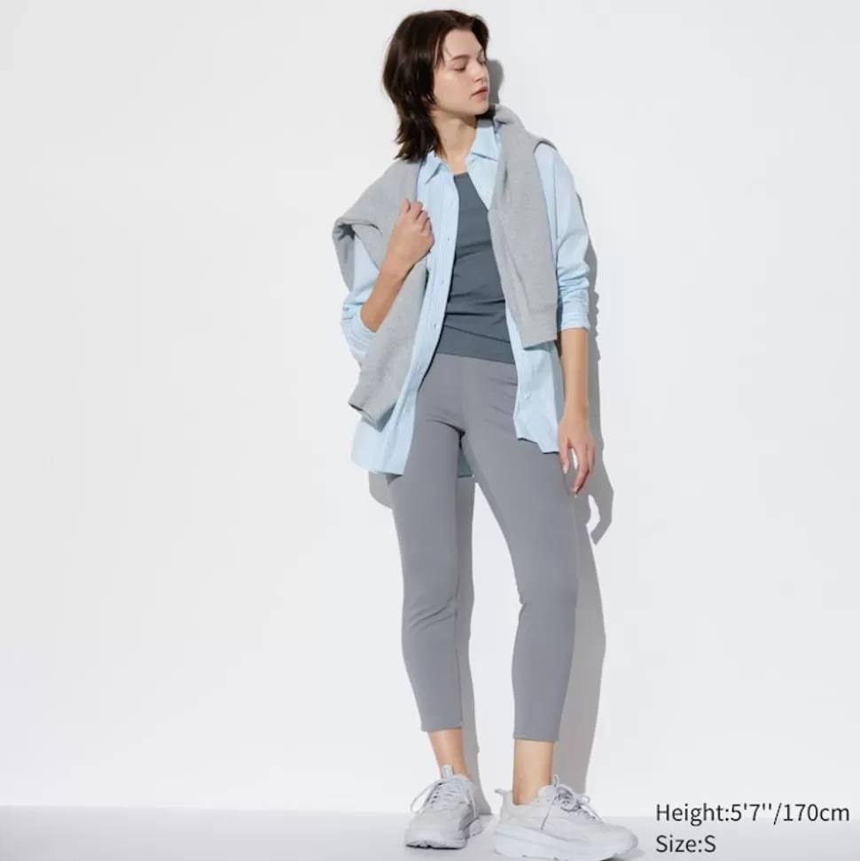 UNIQLO Hosen, Leggings & Jogginghosen*High Waisted Ultra Stretch Cropped Leggings