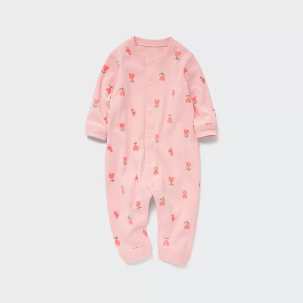 UNIQLO Strampler & Bodys*Joy Of Print Gerippter Langarm Strampler